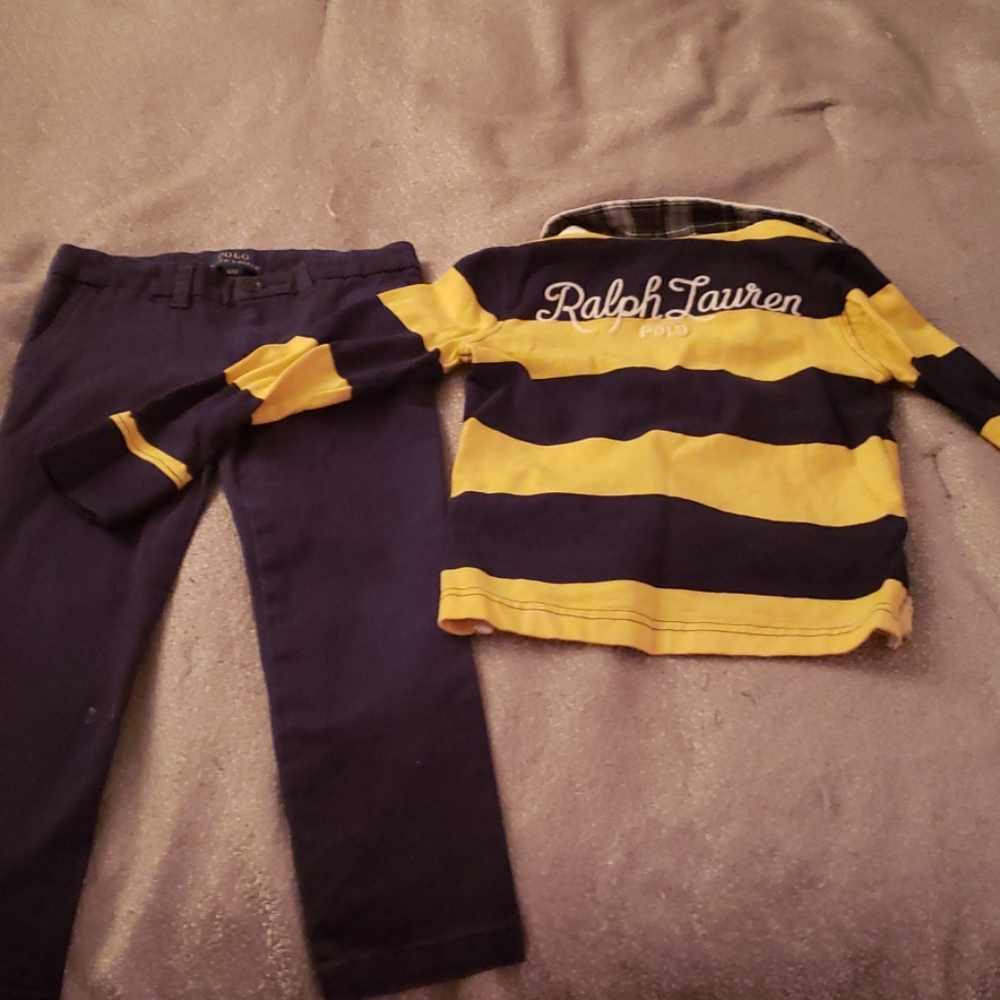 Girls Polo Ralph Lauren Set
